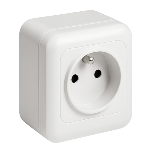 Prises 2P+T en saillie